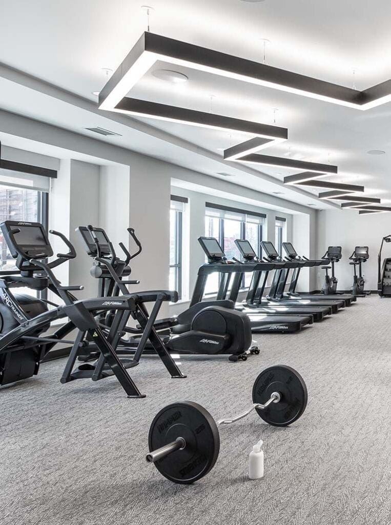 The Laker - Fitness Center including treadmills and machines